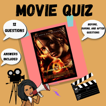 Preview of The Hunger Games Movie Questions and Answers PDF