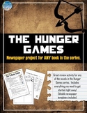 Hunger Games - Newspaper Project (Also for Catching Fire /