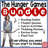 The Hunger Games Unit Bundle: Guides, Stations, Activities