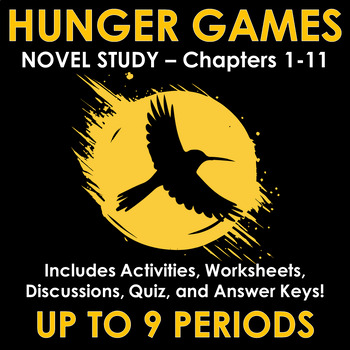 Preview of The Hunger Games Novel Study Analysis (Part 1/Ch. 1-11)