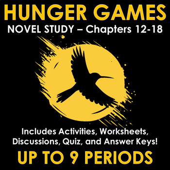 Preview of The Hunger Games Novel Study Analysis (Part 2/Ch. 12-18)