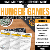 The Hunger Games Novel Study: Printable Literature Unit Su