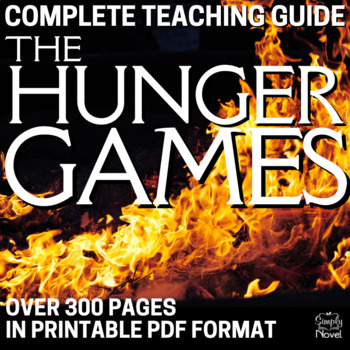 Preview of The Hunger Games Novel Study Unit Resource BUNDLE - Over 250 Pages, PDF Format