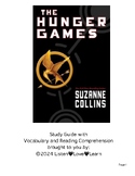 The Hunger Games - Print & Teach Vocabulary & Comprehension