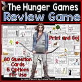 The Hunger Games Review Game with Task Card Option