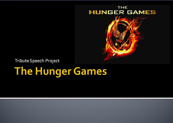 Preview of The Hunger Games Speech Project