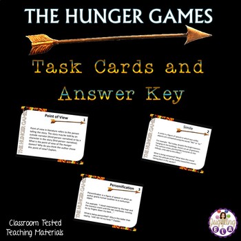 Digital Task Cards for The Hunger Games (Google Drive Edition)