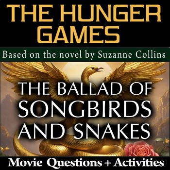 Preview of The Hunger Games | The Ballad of Songbirds and Snakes Movie Guide + Activities
