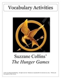 The Hunger Games Vocab Activities w/ 54 Handouts & Keys