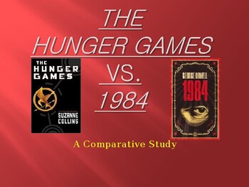 Preview of The Hunger Games Vs. 1984 / A Comparative Study