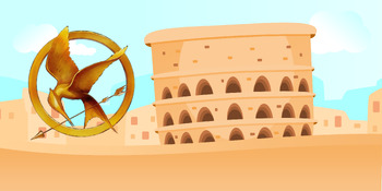 Preview of The Hunger Games and Ancient Rome