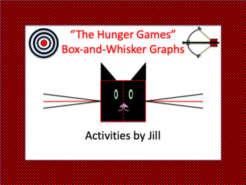 Preview of Box and Whisker/Stem and Leaf Graphs based on "The Hunger Games"&"Harry Potter"
