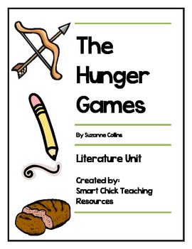 Preview of The Hunger Games, by S. Collins, Literature Unit, 105 total pages!!
