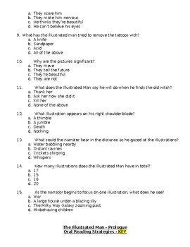 illustrated man essay questions