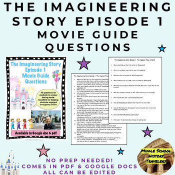Preview of The Imagineering Story Episode 1 Movie Guide Questions