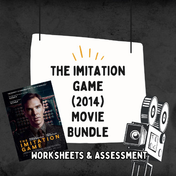 Preview of The Imitation Game (2014) Movie Bundle (Worksheet & Multiple Choice Assessment)