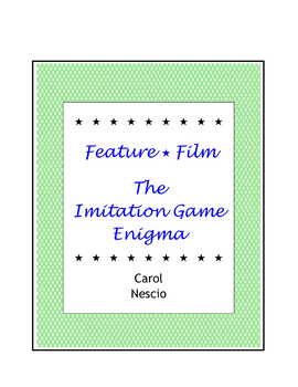 Preview of The Imitation Game ~ Enigma ~ Movie Guide + Word Search + Overhead