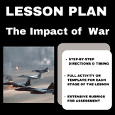 The Impact of War: Lesson Plan with TEMPLATES