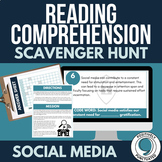 Social Media Scavenger Hunt - Reading Comprehension | Midd