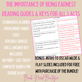 The Importance of Being Earnest Study Guides for All 3 Act