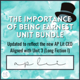 The Importance of Being Earnest Unit Bundle for AP Lit