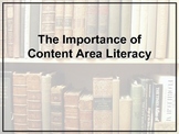 The Importance of Content Area Literacy