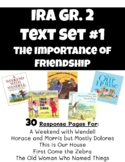 The Importance of Friendship Text Set #1: 2nd grade Intera
