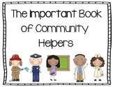 Community Helpers Booklet