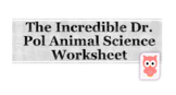 The Incredible Dr. Pol Animal Science Worksheet
