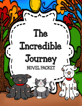 Preview of The Incredible Journey ( Comprehension & Vocabulary)