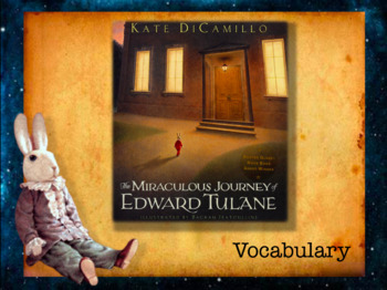 Preview of The Miraculous Journey of Edward Tulane: Vocabulary Visuals (for ELLs)