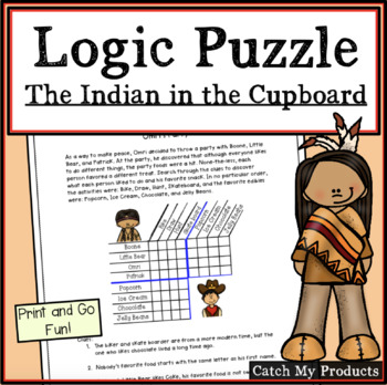 Preview of The Indian in The Cupboard Worksheets