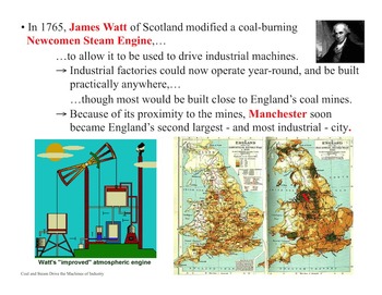 Preview of The Industrial Revolution 13 Day Unit - PowerPoint & Activities