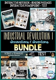 The Industrial Revolution BUNDLE - Interactive Notebook, P