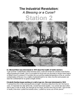 was the industrial revolution a blessing or a curse essay