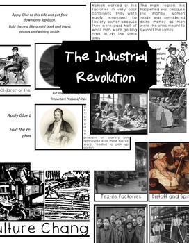 Preview of The Industrial Revolution Lap Book