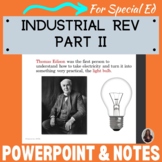 The Industrial Revolution Part 2 PowerPoint and notes for 