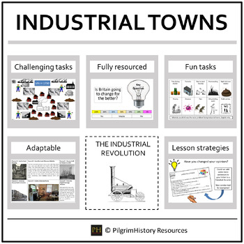 Preview of The Industrial towns