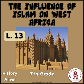 Preview of The Influence of Islam on West Africa Lesson 13 Task Cards History Alive!