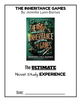 Preview of The Inheritance Games: Novel Study Package