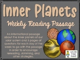 The Inner Planets - SPACE - Weekly Reading Passage and Questions