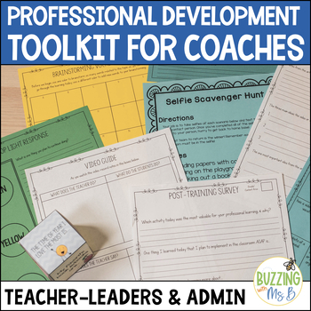Preview of Professional Development Toolkit for Instructional Coaches - Slide Shows+ Guide