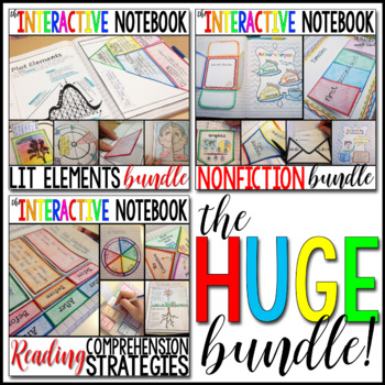 Preview of ELA Interactive Notebook - The HUGE Bundle!