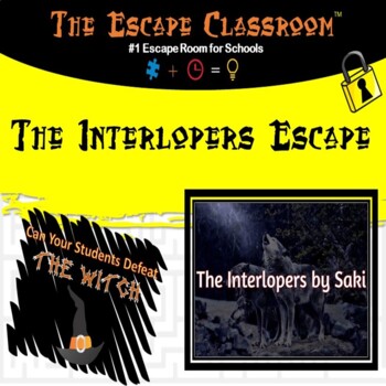 Preview of The Interlopers Escape Room | The Escape Classroom