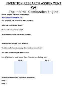 Internal Combustion Engines: Expository Reading by Creative Curricula