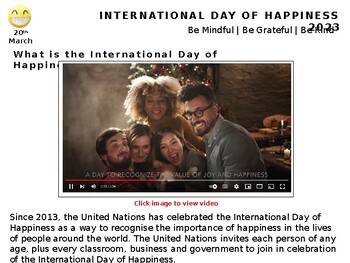 Preview of The International Day of Happiness 2023