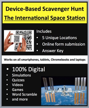 Preview of The International Space Station – Digital Scavenger Hunt Activity