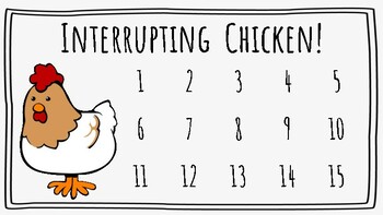 Preview of The Interrupting Chicken