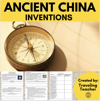 Preview of The Inventions of Ancient China: Making Inferences: Reading Passages + Activity
