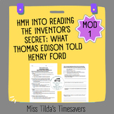 The Inventor's Secret  -  Grade 5 HMH into Reading